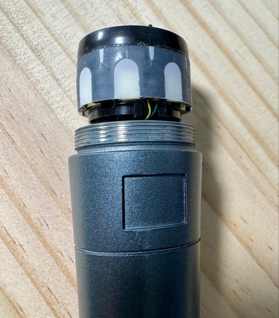シュアー　Shure 　BETA 58 ダイナミックマイク ロゴプレート欠