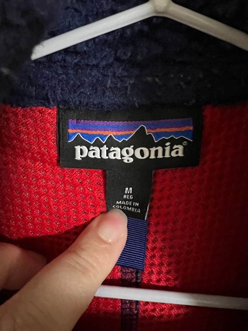 美品 patagonia RETRO-X ベスト ネイビー フリースベスト