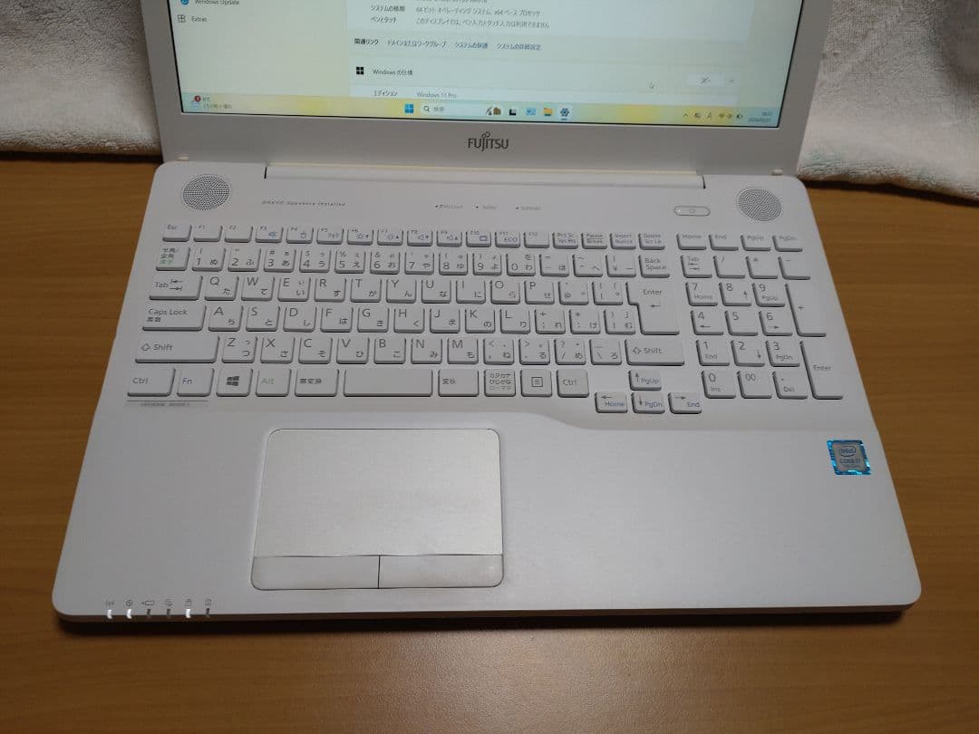 富士通/Windows11Pro/最新版Office2024Pro入り/程度上①