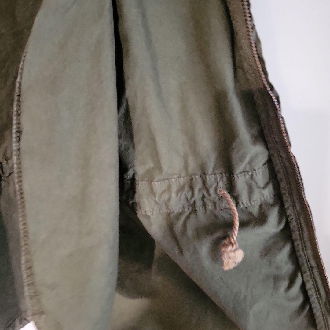 visvim フード付きモッズコート オリーブ