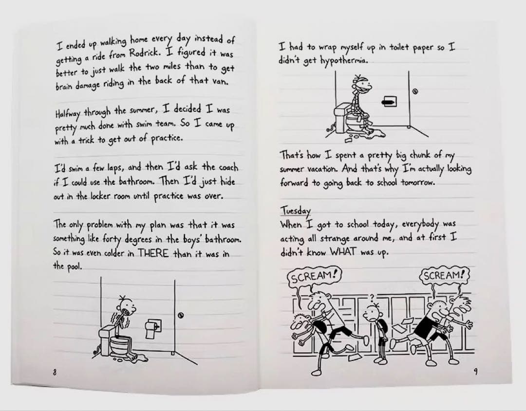 新品Diary Of A Wimpy Kid 25冊 最新版　洋書　英語絵本