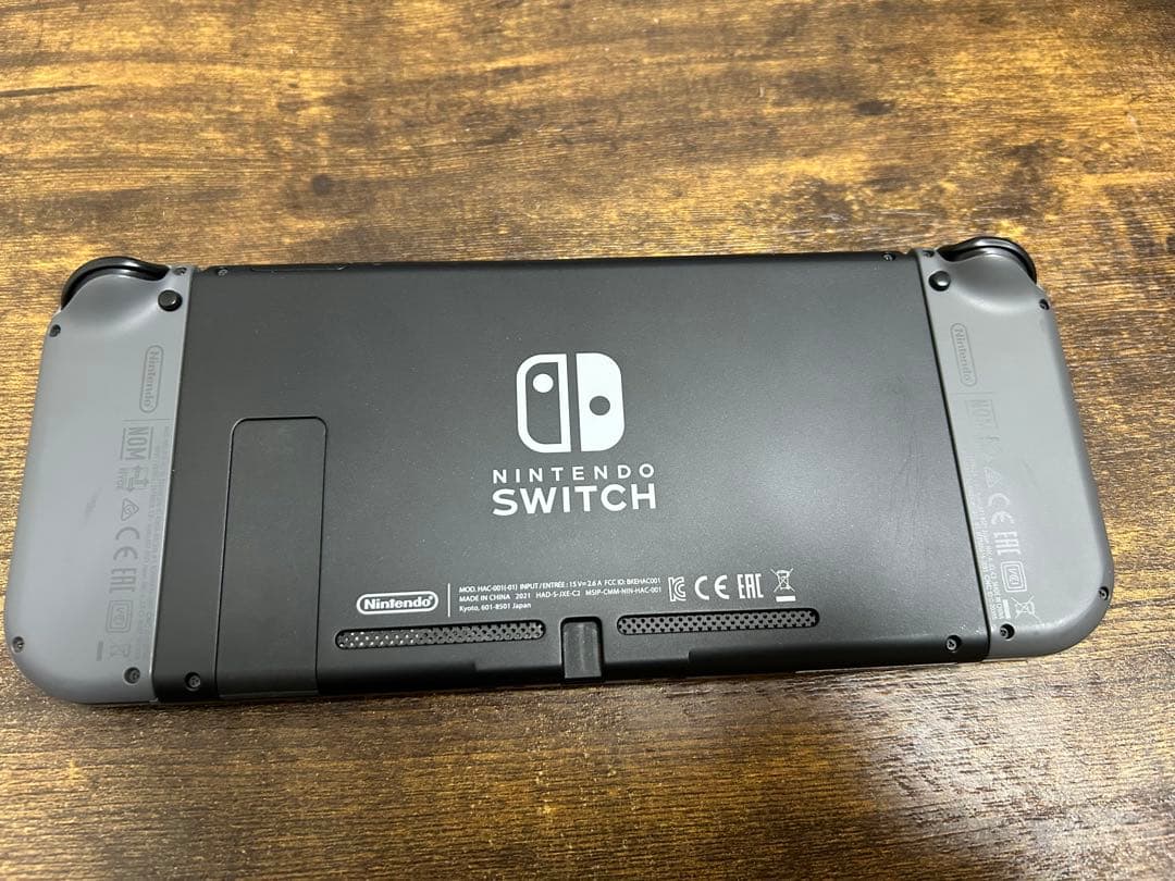 Nintendo Switch グレー 本体 付属品完備+SDカード付き