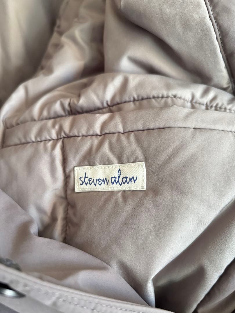 Steven Alan / PE DARUMA CAR BLOUSON モカ