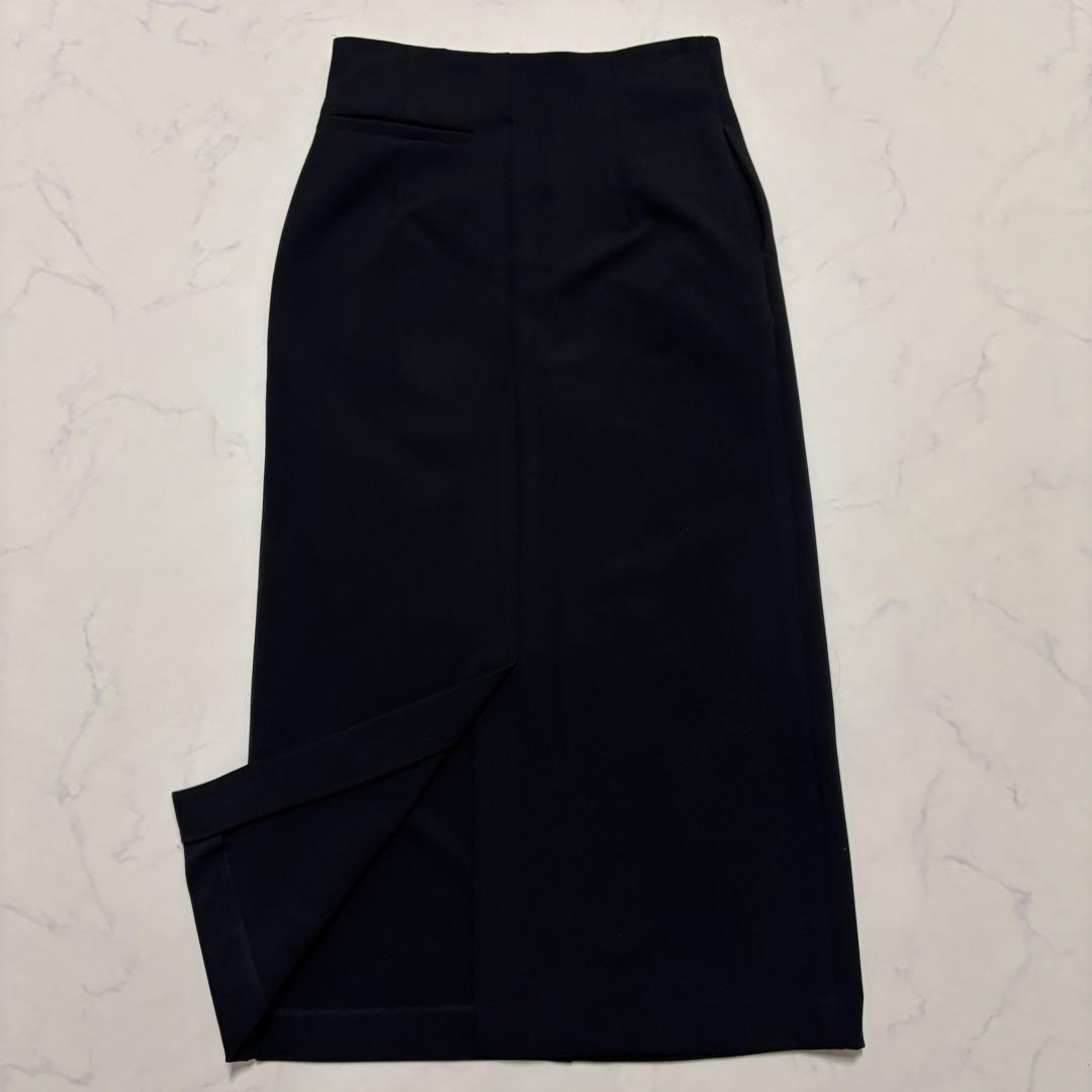 極美品　23AW ビアズリー　シンプルタイトスカート ロングスカート