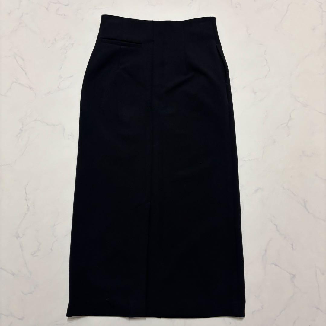 極美品　23AW ビアズリー　シンプルタイトスカート ロングスカート