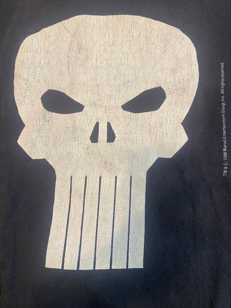 80s古着 MARVEL PUNISHER パニッシャーTシャツ ヴィンテージ