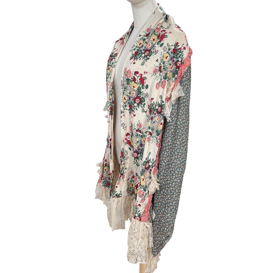未使用タグ付♡REHERSALL ストール　花柄　レース　大判