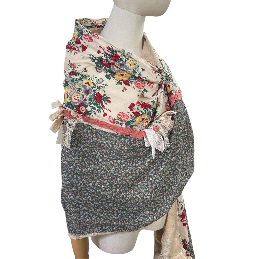 未使用タグ付♡REHERSALL ストール　花柄　レース　大判