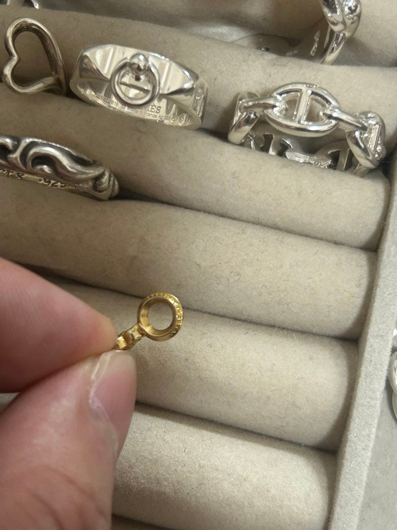 クロムハーツ22K STACK DAGGER V2チャーム