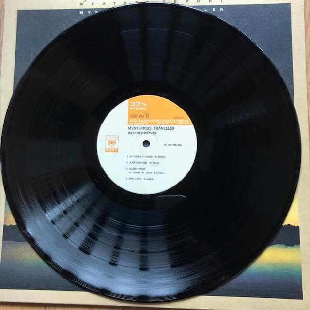 【LP】ウェザー・リポート『ミステリアス・トラヴェラー』国内盤 d964y96