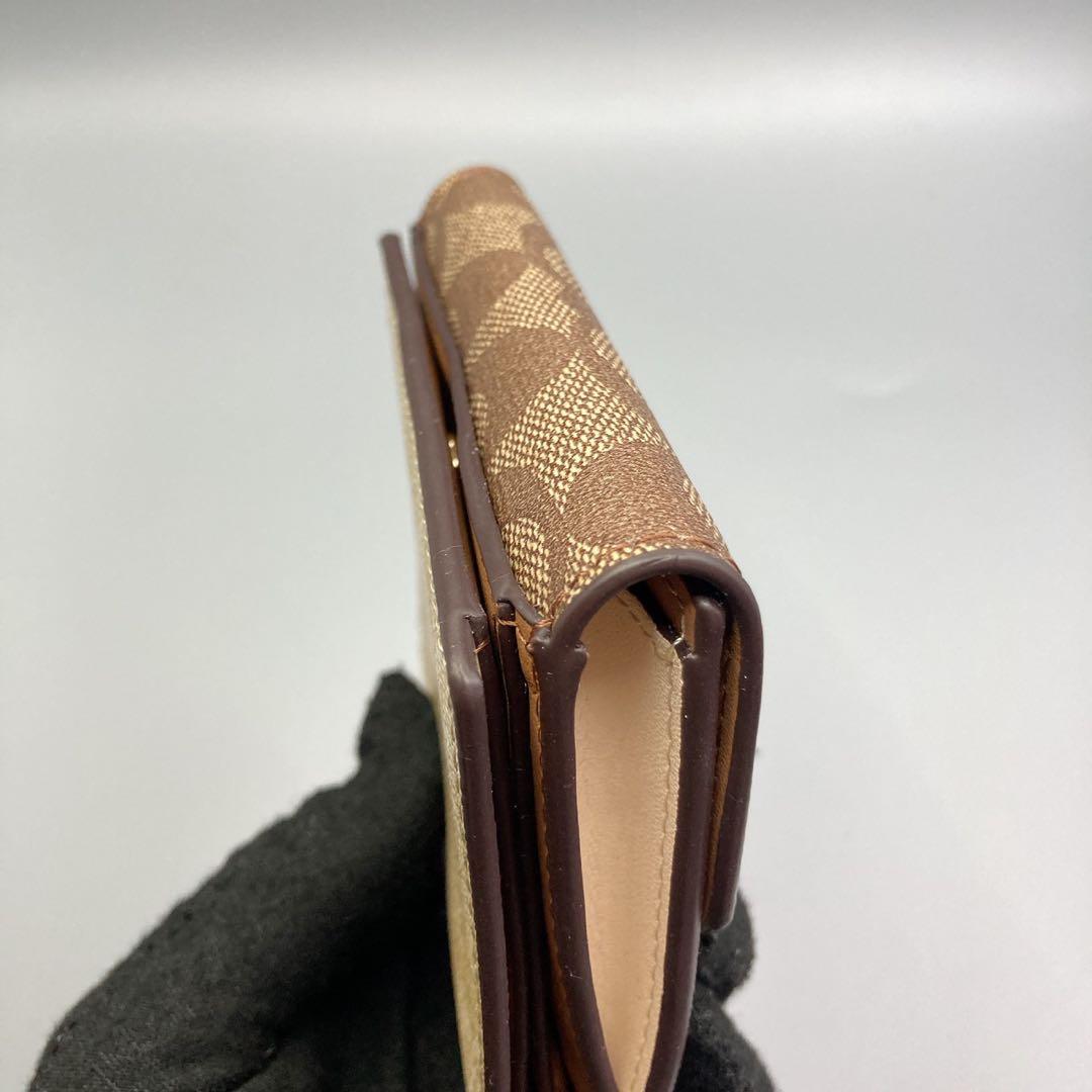 値下げ　未使用 COACH コーチ 三つ折財布 シグネチャー　ミニ ウォレット