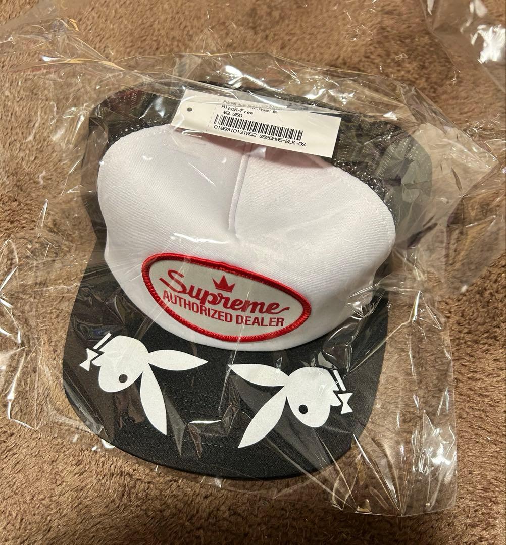 帽子 Supreme Playboy Mesh Back 5-Panel BLACK