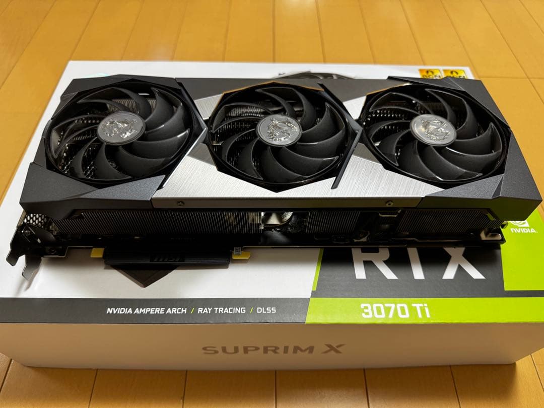 グラフィックボード・グラボ・ビデオカード MSI SUPRIM X GeForce RTX 3070 Ti
