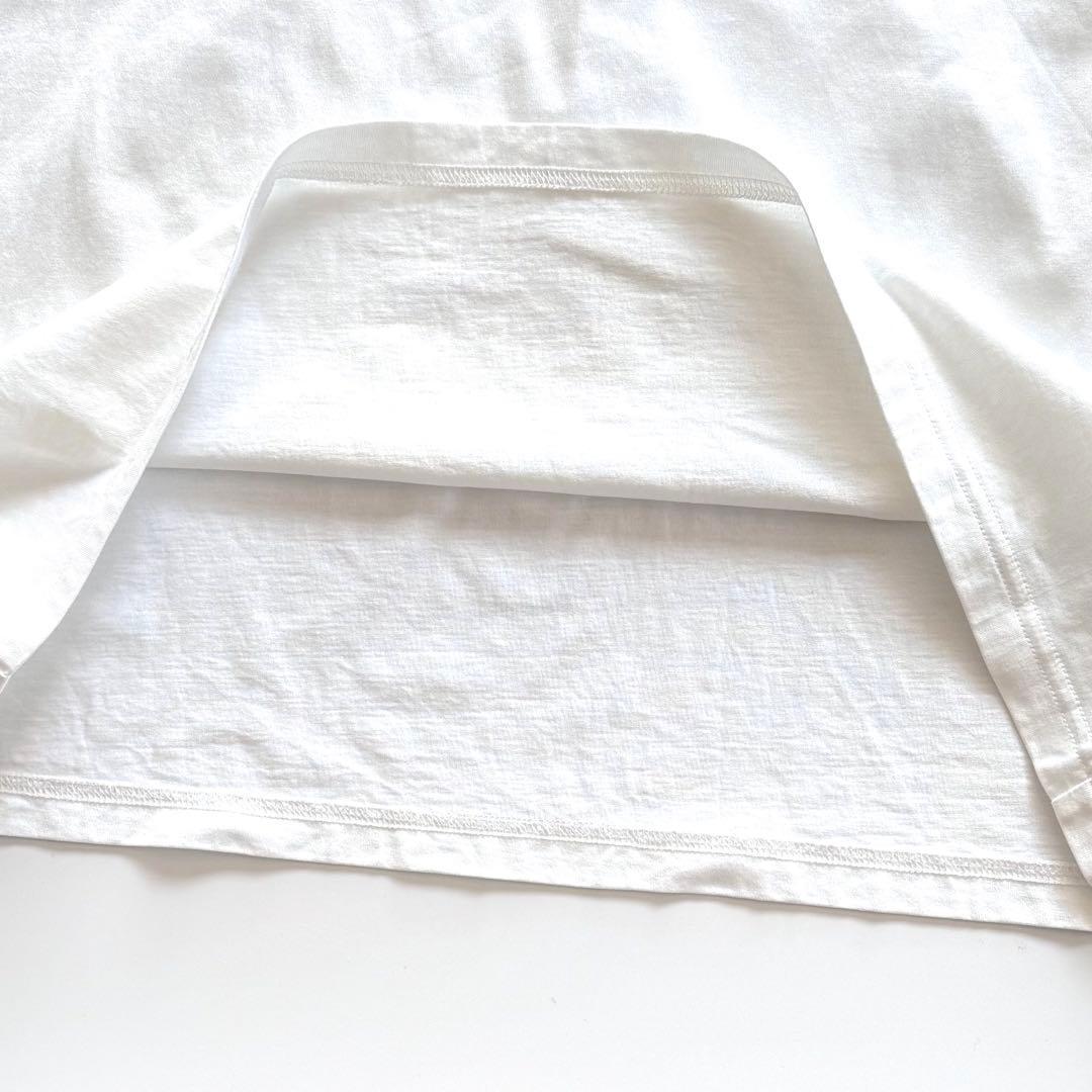 近年 BURBERRY バーバリー ロゴTシャツ リカルド期 ホワイト×レッド