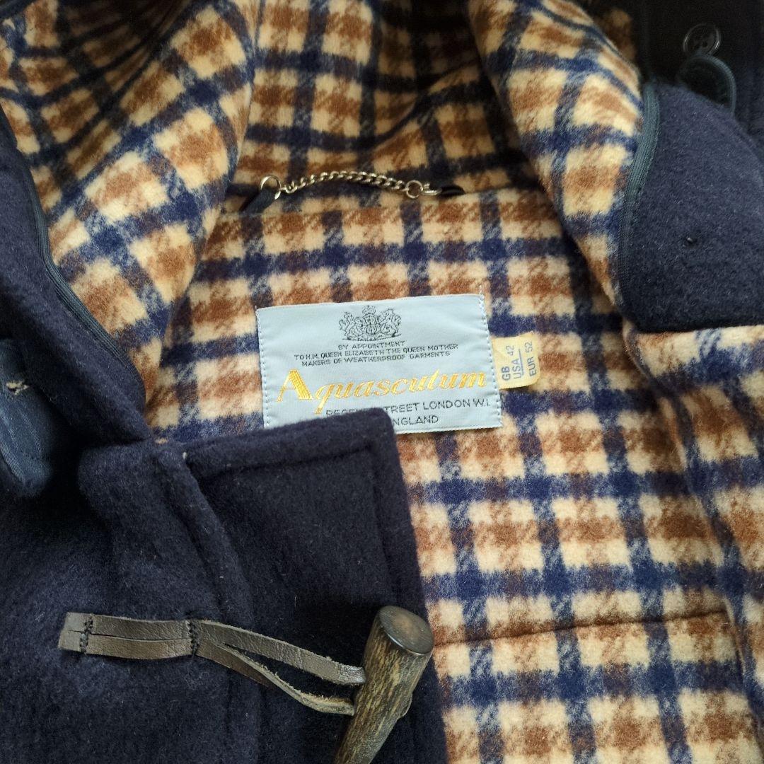 Aquascutum　ダッフルコート　イングランド製