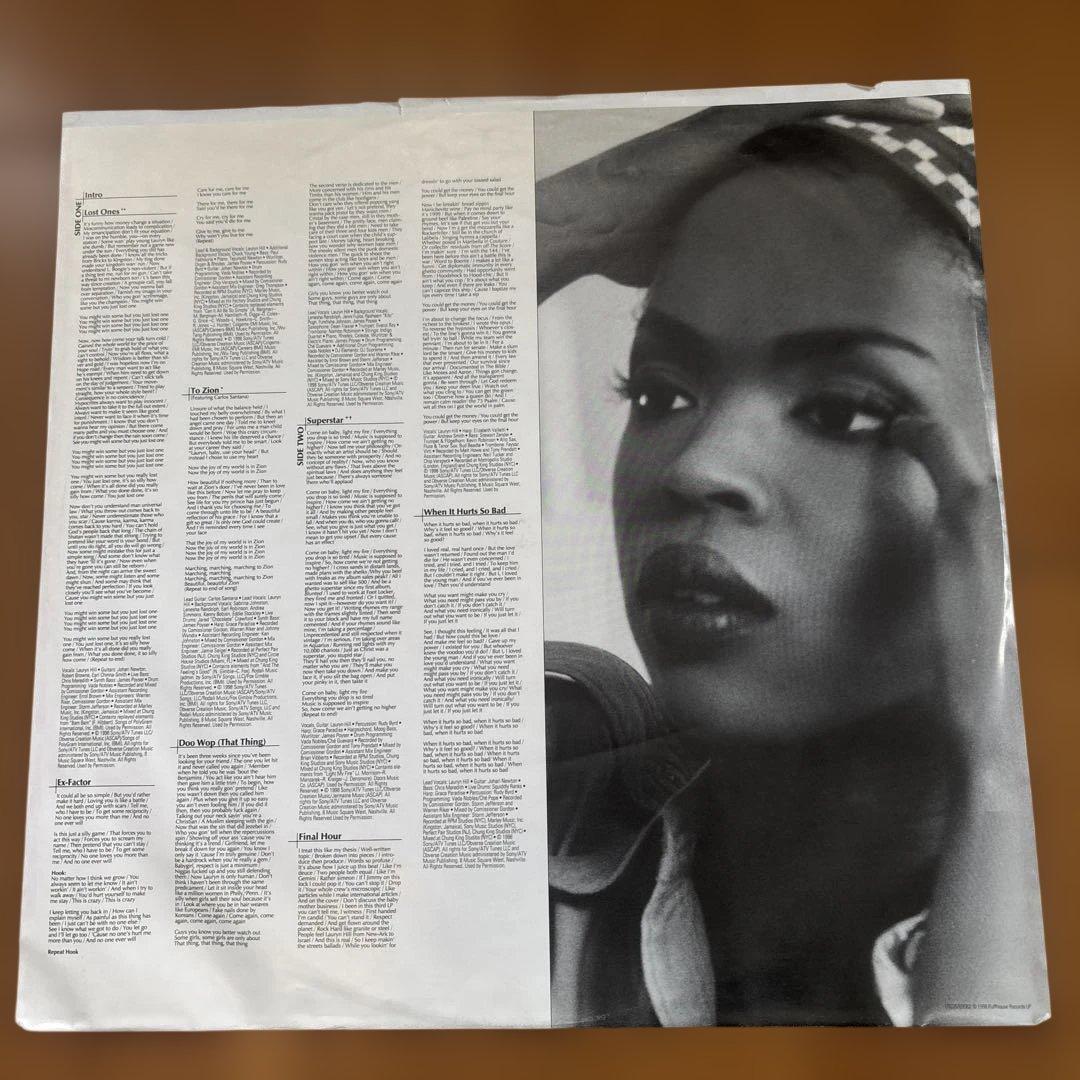 名盤The Miseducation Of Lauryn Hill LP
