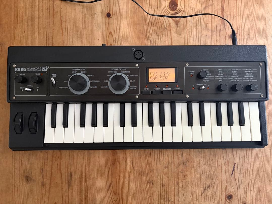 microKORG XL+ KORG コルグ 社外ケース付 マイク欠品