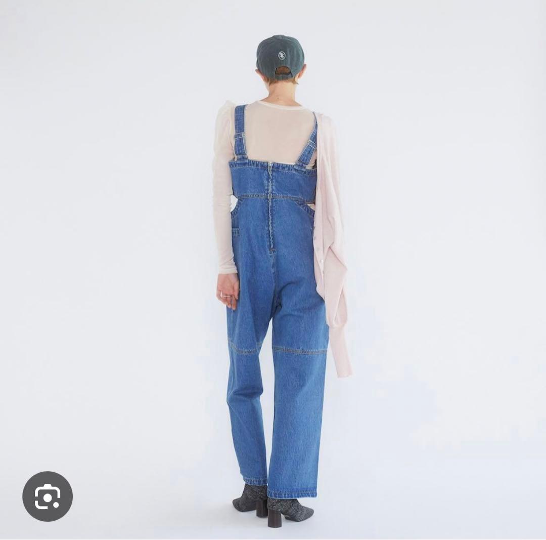 シールームリン　サイドカッティングデニムサロペット⭐︎新品タグ付き⭐︎