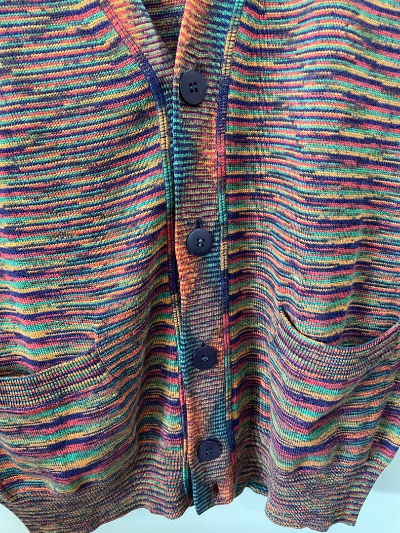 MISSONI カシミヤ ストライプ ベスト　①