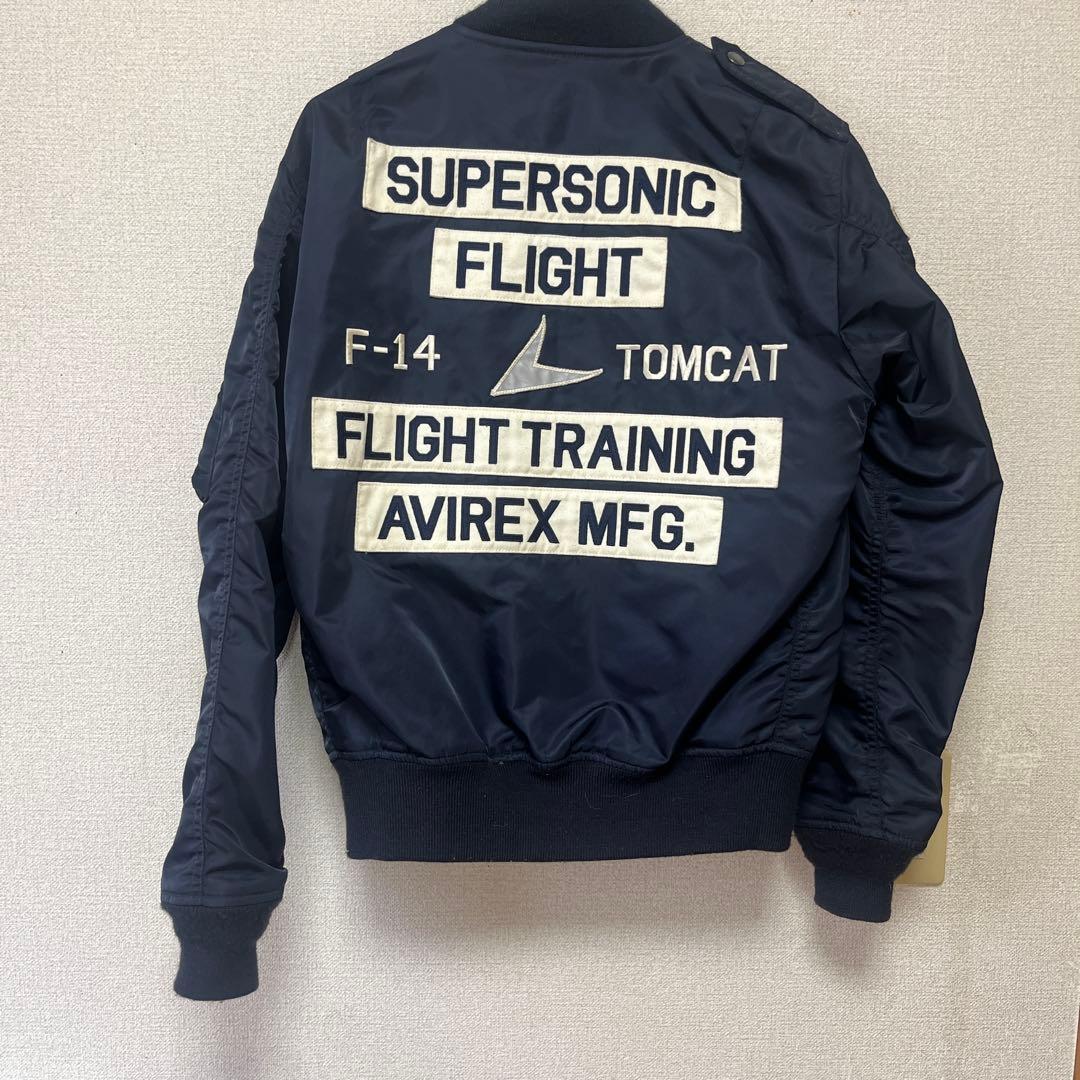 AVIREX TOMCAT フライトジャケット トムキャットワッペン MA-1