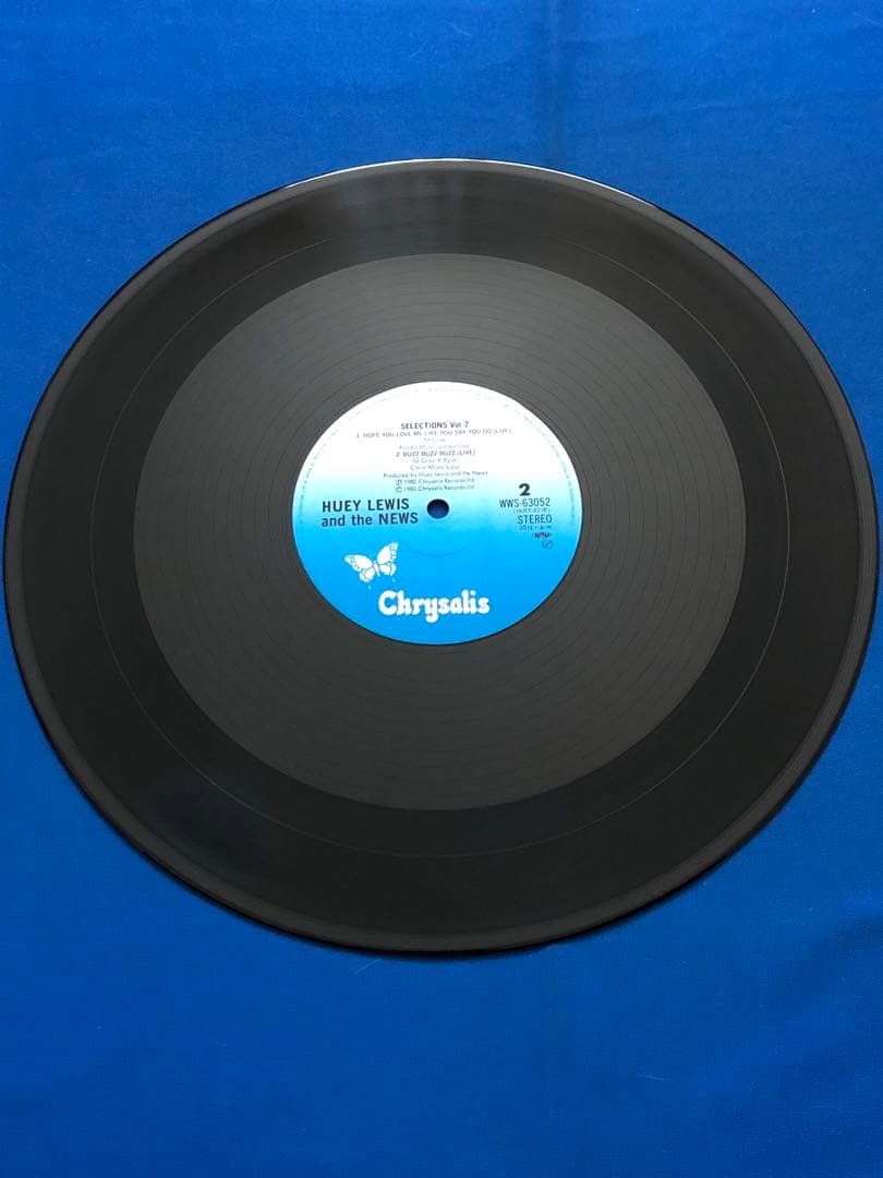 LP♢ヒューイ・ルイス♢SELECTIONS VOL.2♢帯付うg5093w50