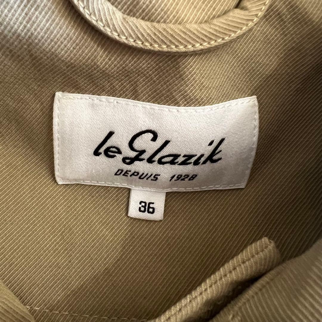 LE GLAZIK | ナイロンカルゼ バルマカーンコート