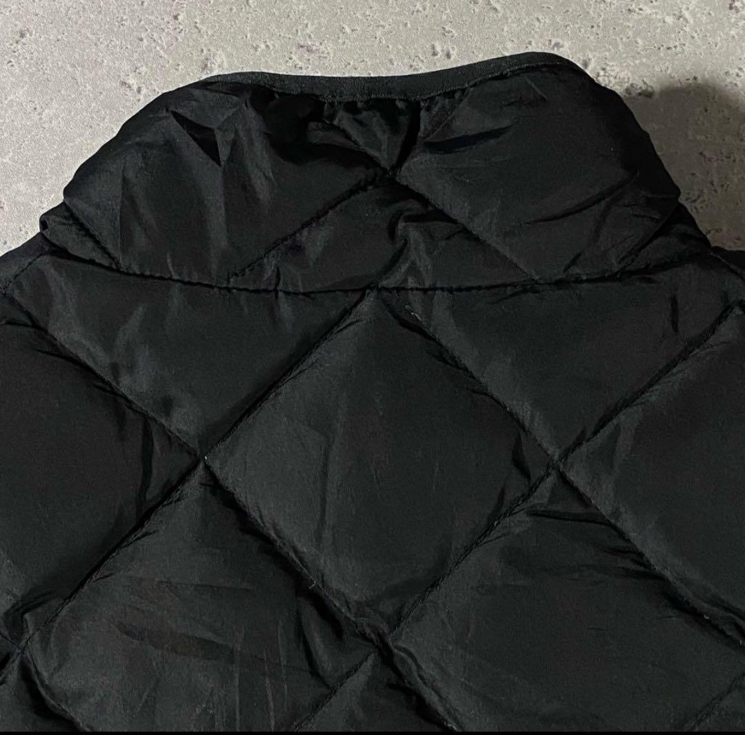 WOOL RICH ウールリッチ ダウンベスト 無地 ノームコア Y2K 黒