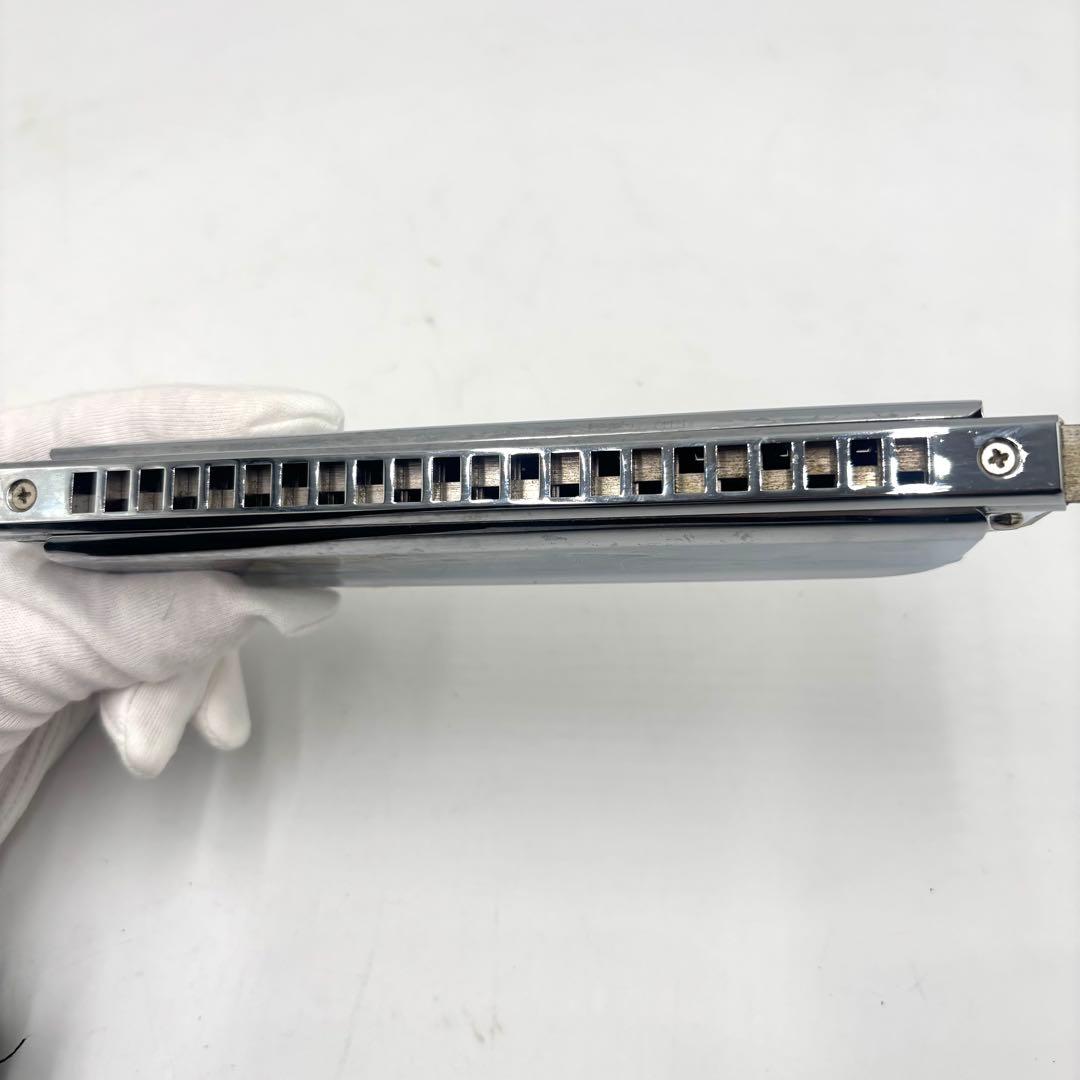 TOMBO UNICA クロマチックハーモニカ 17.8cm 箱付 トンボ