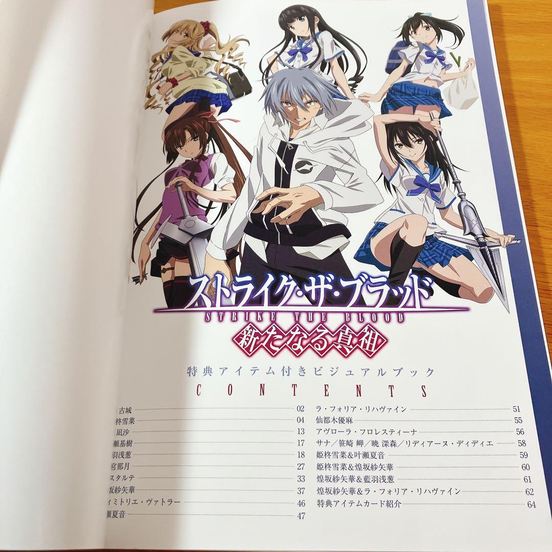 【美品】ストライク・ザ・ブラッド 新たなる真祖 ビジュアルブック 特典付き