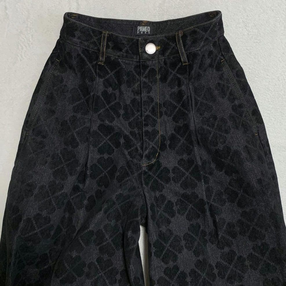 【新品未使用】パメオポーズ / Denim Baggy Trousers