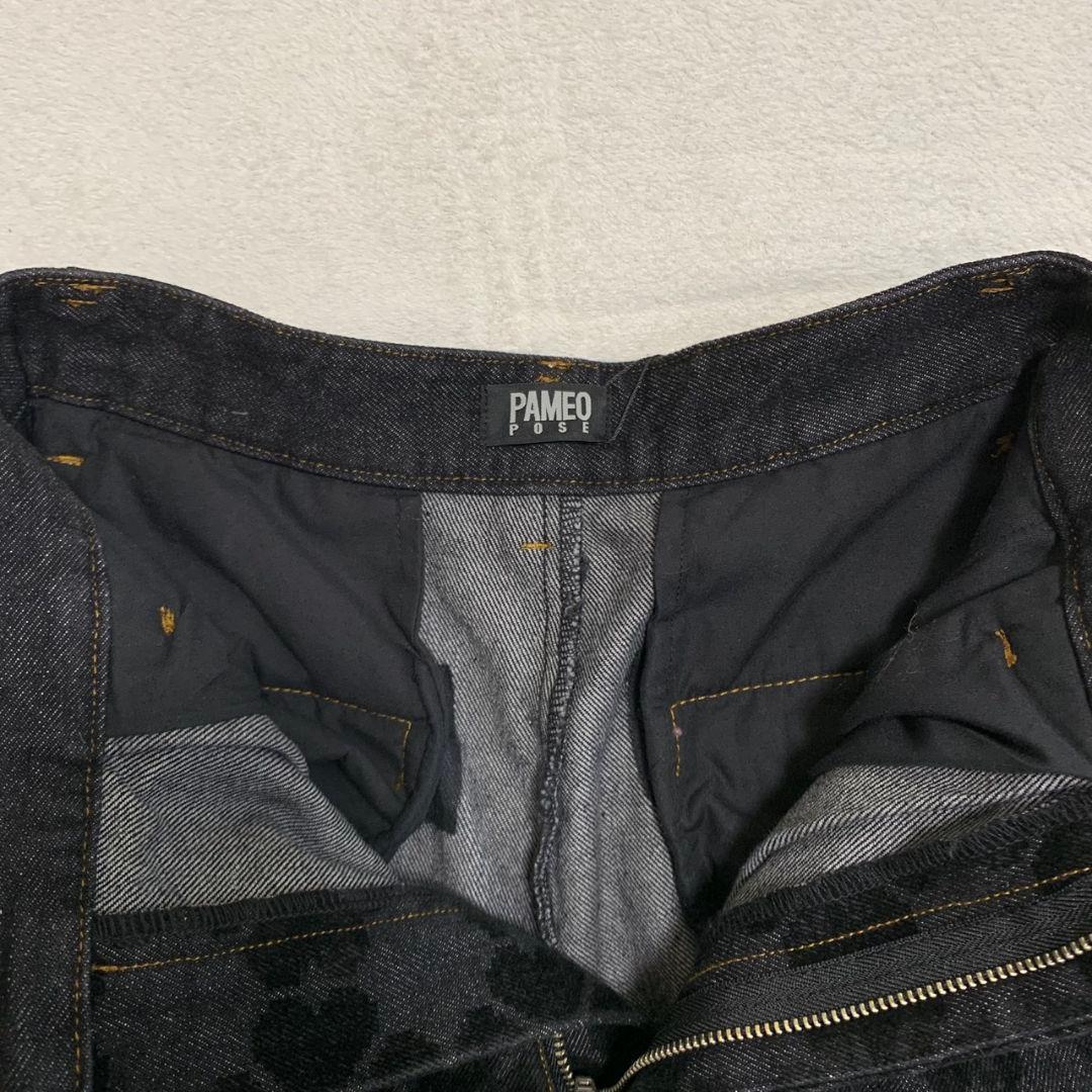 【新品未使用】パメオポーズ / Denim Baggy Trousers