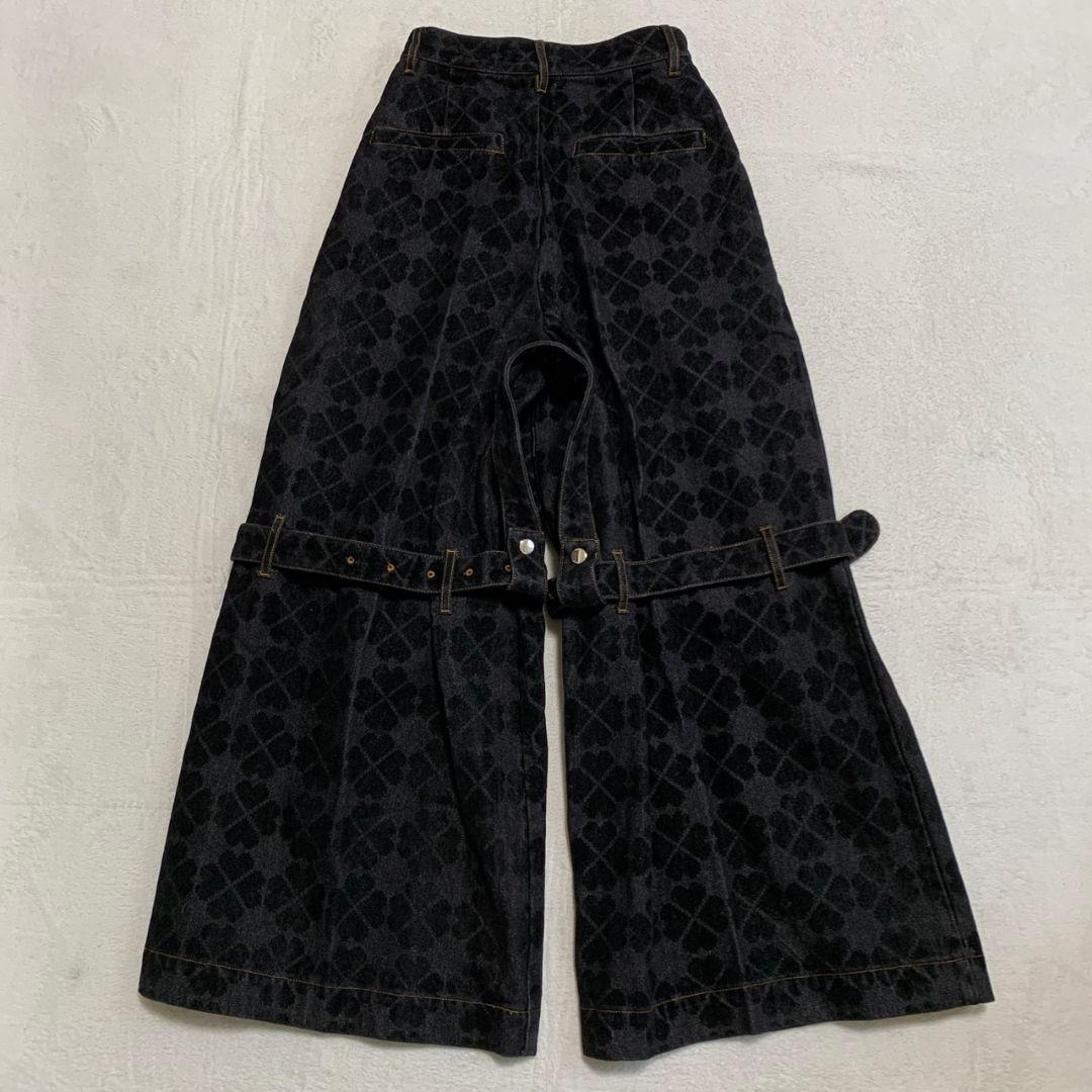 【新品未使用】パメオポーズ / Denim Baggy Trousers