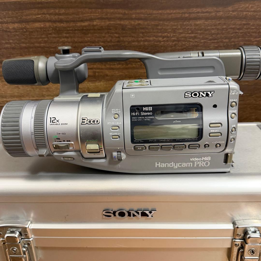 【快速急行】SONY CCD-VX1 ビデオカメラ hi8 Hi8 8mm