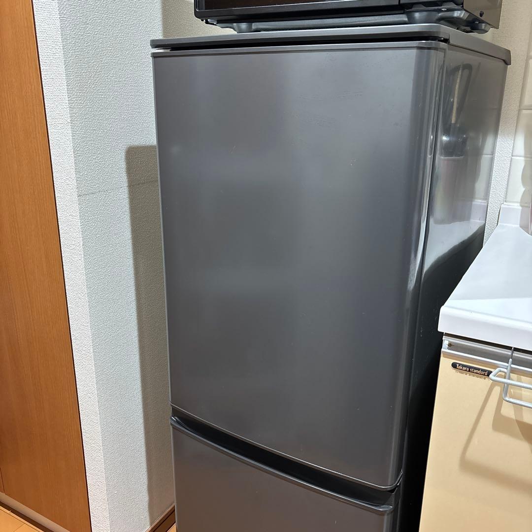 【送料込み】三菱 冷蔵庫 MR-P15G-H 146L 2022年製