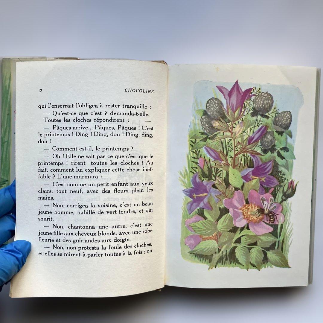 洋書 Chocoline et le printemps