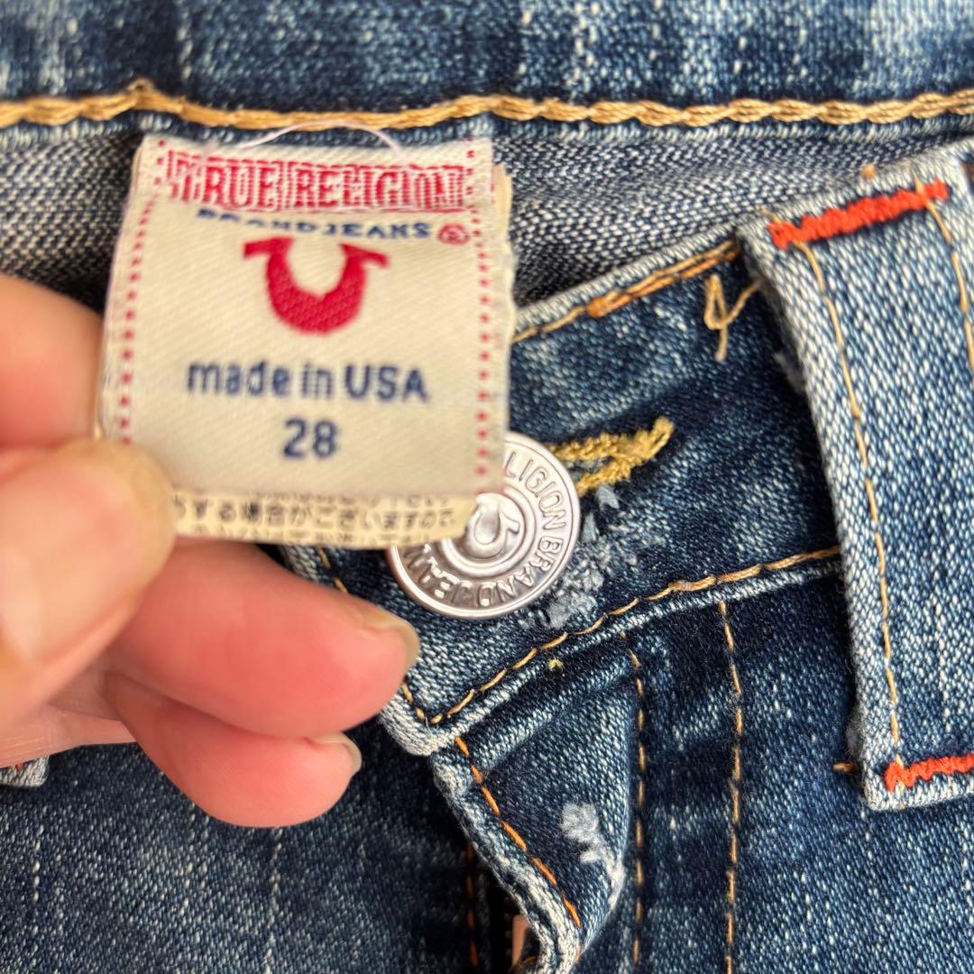 【TRUERELIGION】28 JOEY フレアデニムパンツ