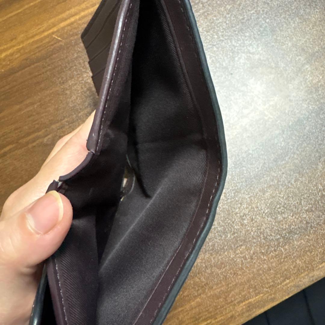COACH デイジー柄 三つ折り財布