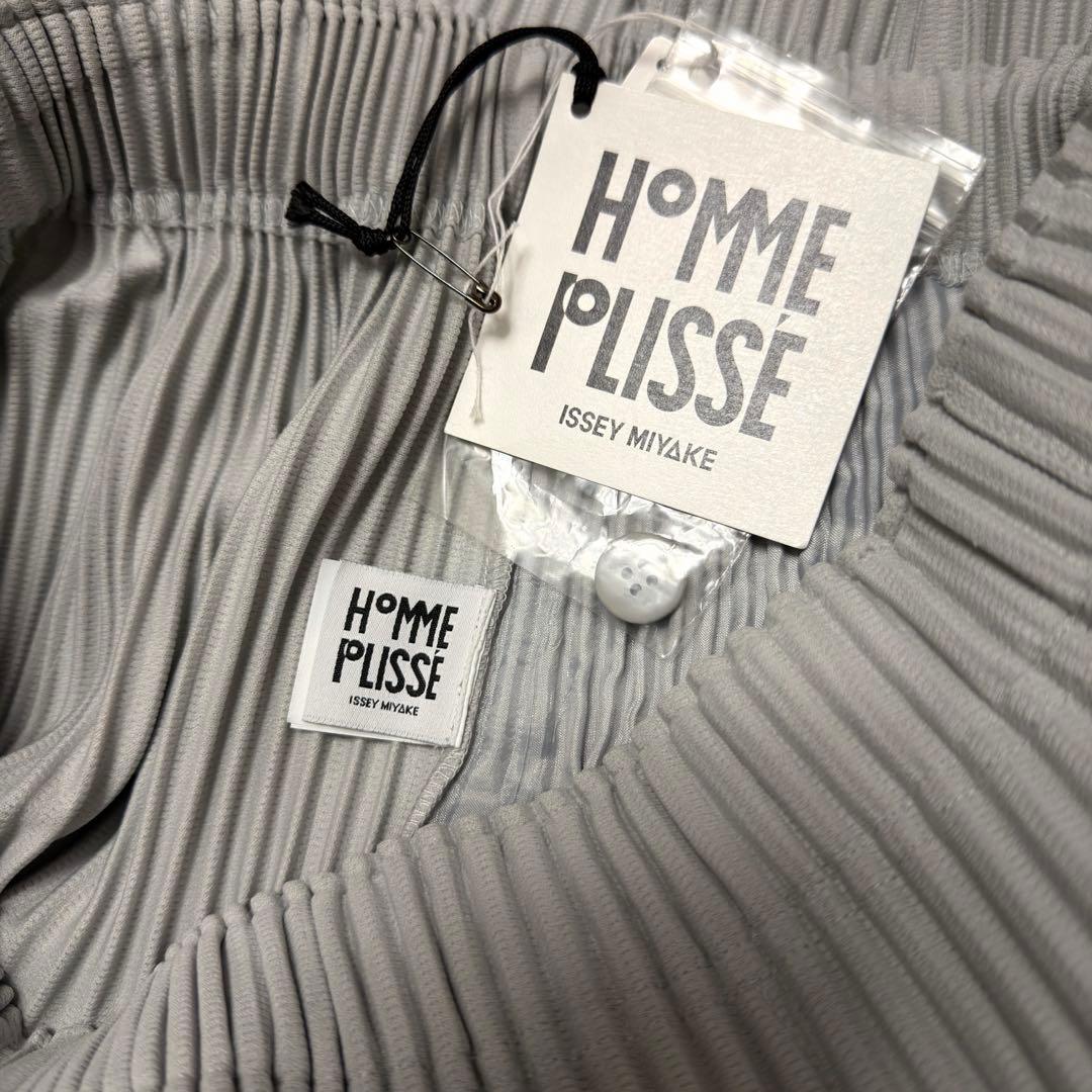 HOMME PLISSÉ ISSEY MIYAKE/消しプリーツパンツ/新品