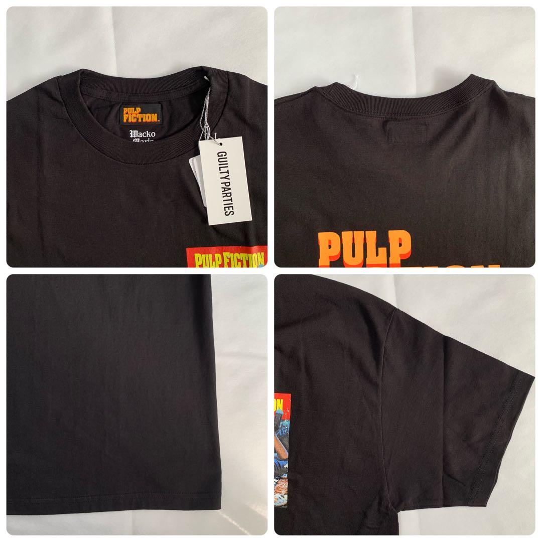 黒XL【WACKOMARIA】PULP FICTION S/S／新品タグ／送料込