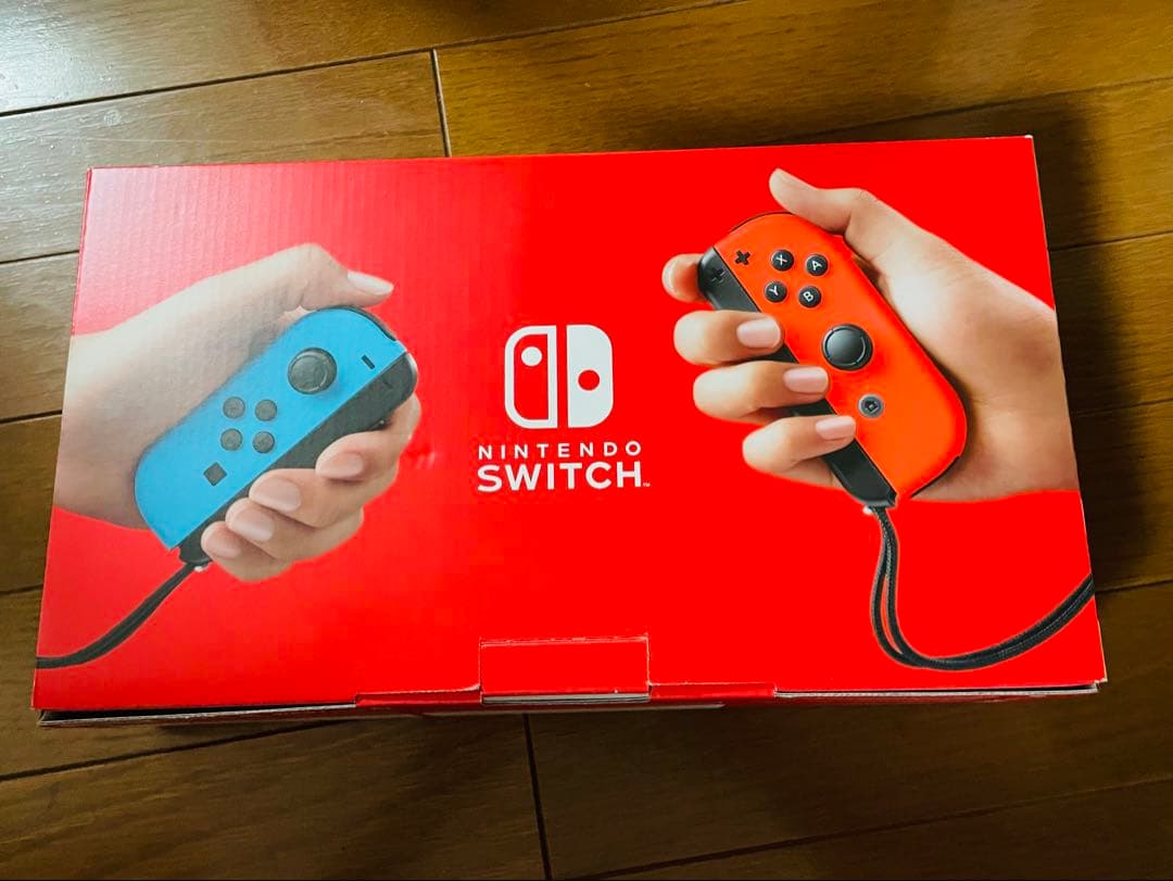 ★美品＆バッテリー強化版★Nintendo Switch 本体 ブルー/レッド