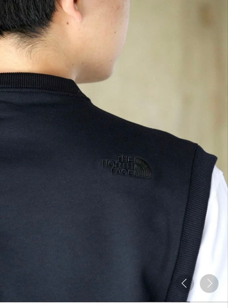 THE NORTH FACE ブラック M ライトスウェットベスト ゴルフ