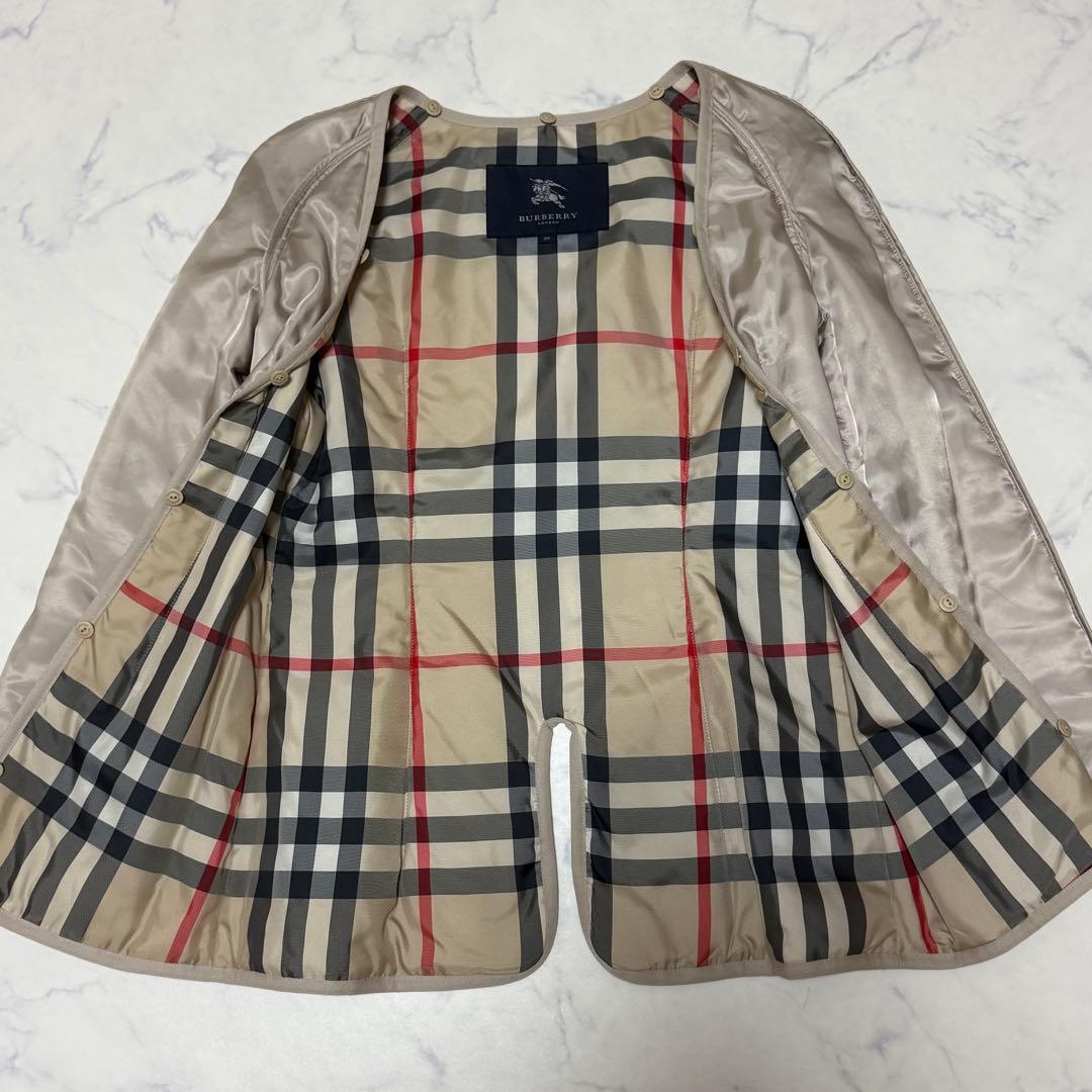 BURBERRY LONDON メガチェック　ライナー付き　ショートコート