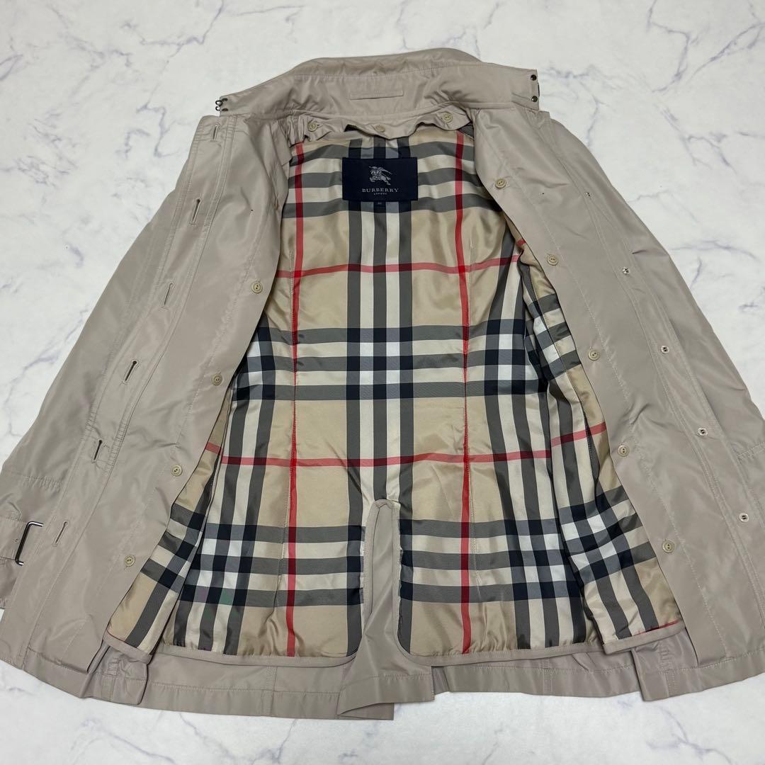 BURBERRY LONDON メガチェック　ライナー付き　ショートコート