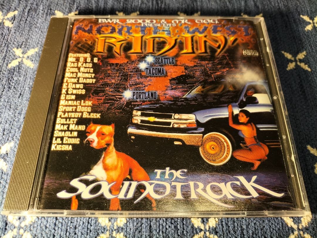洋楽 BWR 2000 & MR.D.O.G NORTH WEST RIDIN rap