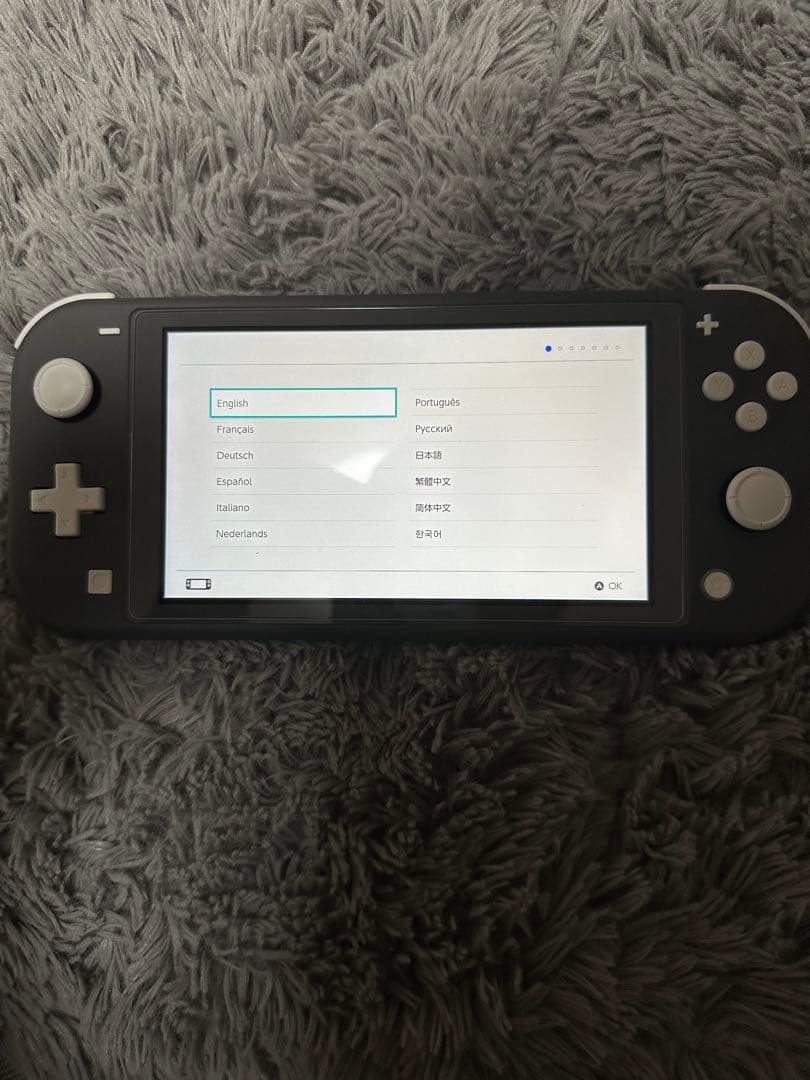 【美品】Switchライト グレー