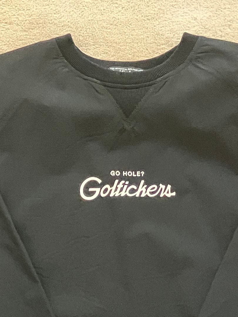 m*k様 ゴルフィッカーズ　Golfickers Pullover ブラック　L