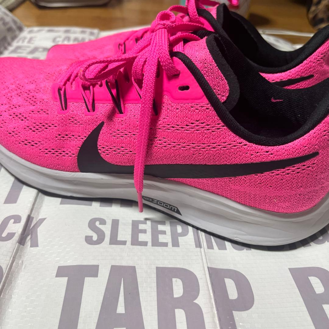 ☆サボテン☆Nike zoomピンク メッシュシューズ　26.0cm