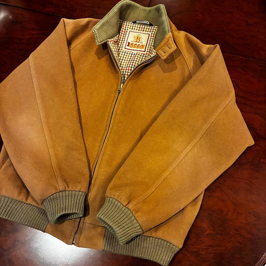BARACUTA G-9 カシミア　ハリントンジャケット