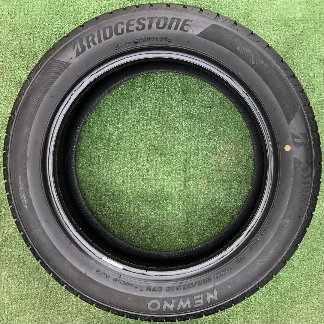 195/55 R16 BRIDGESTONE NEWNOラジアルタイヤ2024年