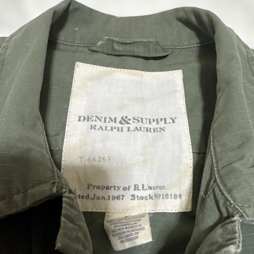 DENIM & SUPPLY RALPH RAURRN ミリタリージャケット S